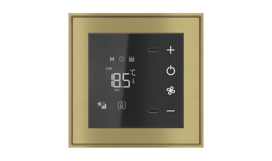 Thermostat d’ambiance Ekinex CLIMA EASY série 71 avec affichage de température